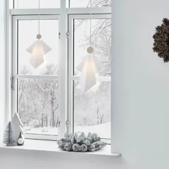 Angel Gabriel X-Small Blanco/Roble Claro - Le Klint -Iluminación Tienda De Ventas 5703387813601 angel gabriel x small whitelight oak le klint4