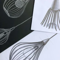 Drops Lámpara Colgante Ø30 Black/Dark Wood - Halo Design -Iluminación Tienda De Ventas 5703638990914 10