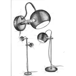 D.C Lámpara De Pie 2L Ø18 Black/Oak - Halo Design -Iluminación Tienda De Ventas 5705639734269 10