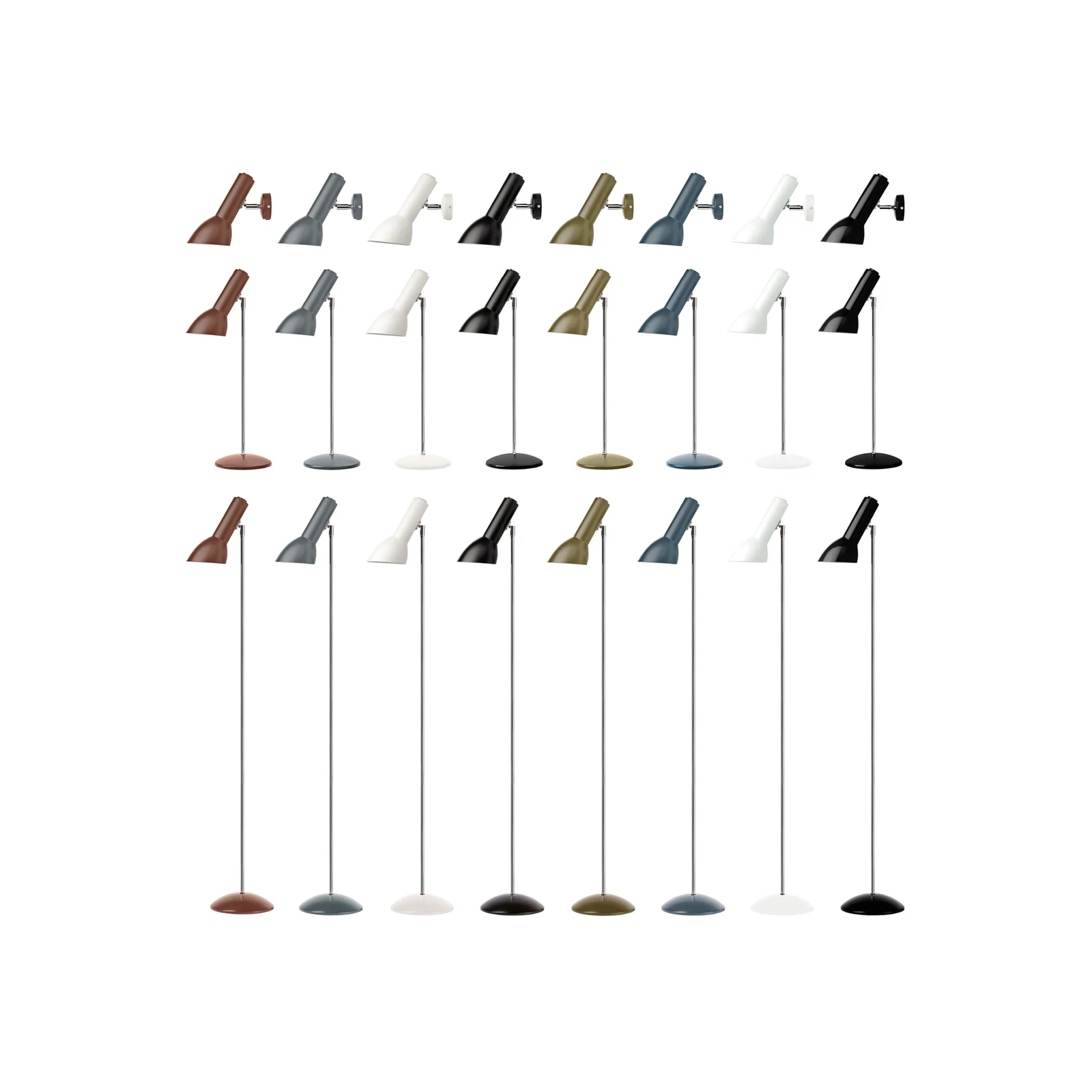 Oblique Lámpara De Pie Rojo Ladrillo/Latón - CPH Lighting 2 Oblique Lámpara De Pie Rojo Ladrillo/Latón - CPH Lighting - Imagen 2