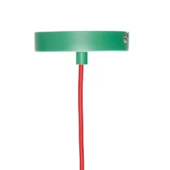 Yama Lámpara Colgante Ø40 Green/Red - Hübsch -Iluminación Tienda De Ventas 57127721114684