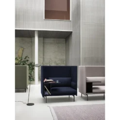 Leaf Lámpara De Pie Verde Oscuro - Muuto -Iluminación Tienda De Ventas 5713294338357 leaf gulvlampe dark green muuto6