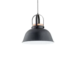 Felan Lámpara Colgante Black/Wood - Envostar