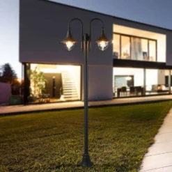 Lilou Lámpara Para Jardín Black - Lindby -Iluminación Tienda De Ventas 62911057011983