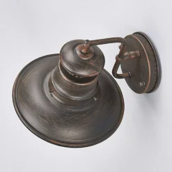 Eddie Aplique De Pared Exterior Rust - Lindby -Iluminación Tienda De Ventas 62911057042815