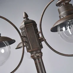 Eddie Lámpara Para Jardín H198 Rust - Lindby -Iluminación Tienda De Ventas 62911057043116