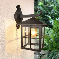 Ida Aplique De Pared Exterior Rust - Lindby -Iluminación Tienda De Ventas 62911057052886