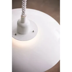 Primus II Lámpara Colgante Ø430 Blanco/Cromo E27 - Belid -Iluminación Tienda De Ventas 739153411399520primus20ii20pendel20c3b843020hvidkrom20e2720 20belid20 3