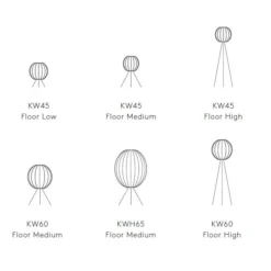 Knit-Wit 60 Round Lámpara De Pie High - Made By Hand -Iluminación Tienda De Ventas 8200900090893 knit wit 60 round gulvlampe hoej made by hand4