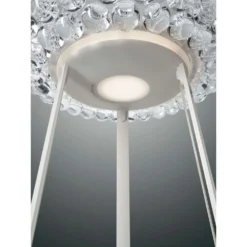 Caboche Plus LED Lámpara De Pie Transparente Mediana - Foscarini -Iluminación Tienda De Ventas Caboche Plus Terra PP 02 HI
