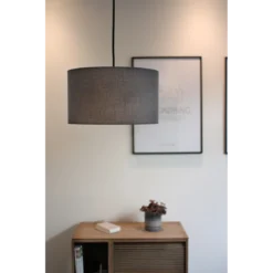 Hina Lámpara Colgante Gris/Negro - Lucande -Iluminación Tienda De Ventas Hina Pendel lampemesteren 3