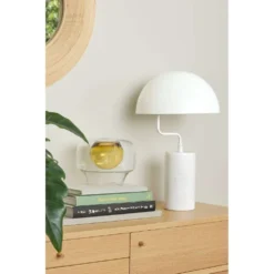 Poise Lámpara De Sobremesa Negro/Mármol - Hübsch -Iluminación Tienda De Ventas hubsch aw22 533